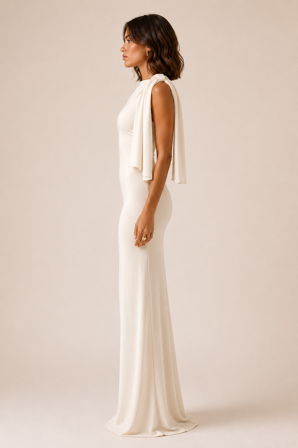 Lychee Glaze | Contour Maxi Dress