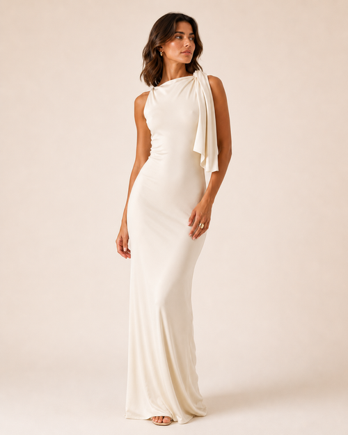 Lychee Glaze | Contour Maxi Dress